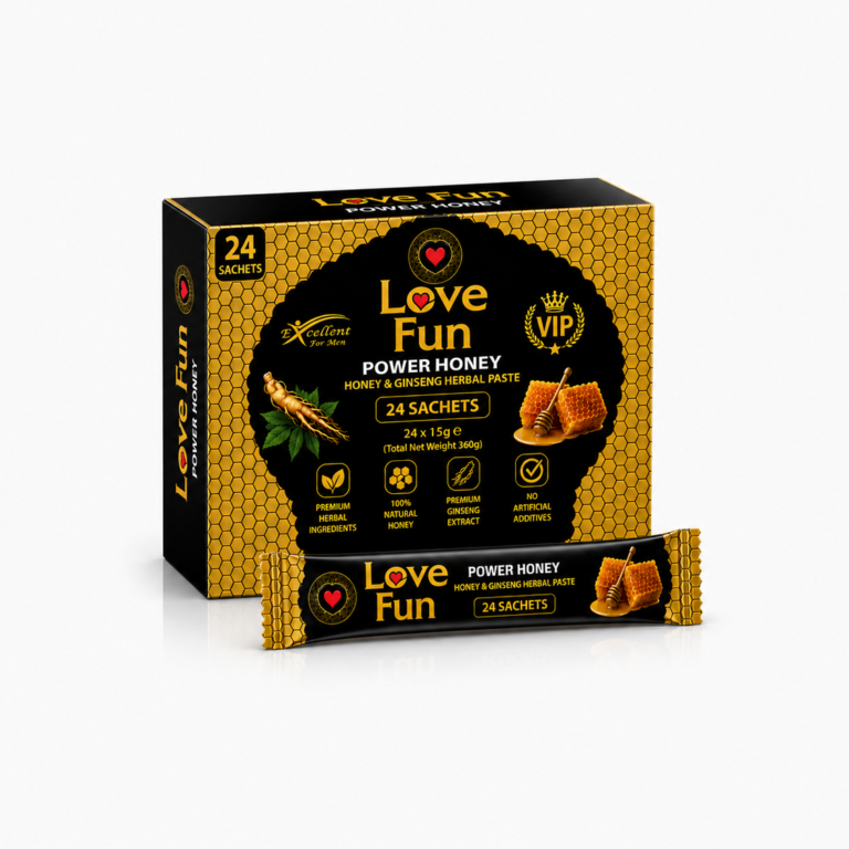 Love Fun Power Honey Turkish Herbal Power Honey - Box of 24 Sachets