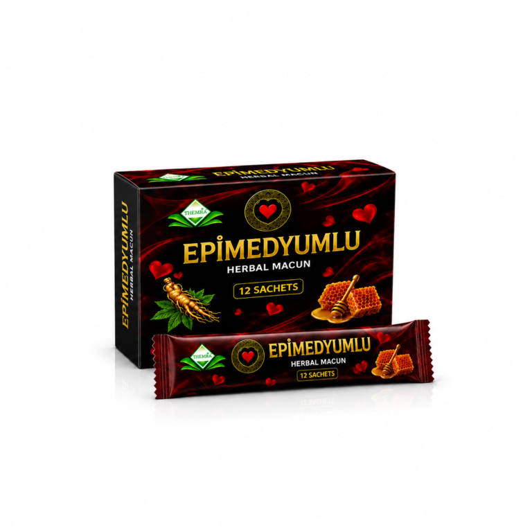 Epimedyumlu Turkish Herbal Power Honey - Box of 12 Sachets