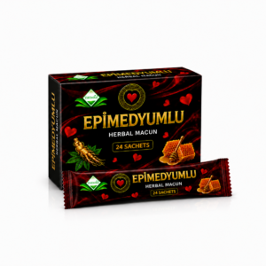Epimedyumlu Turkish Herbal Power Honey - Box of 24 Sachets